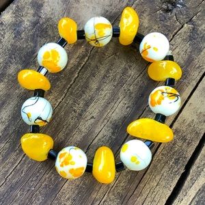 Handmade beaded bracelet